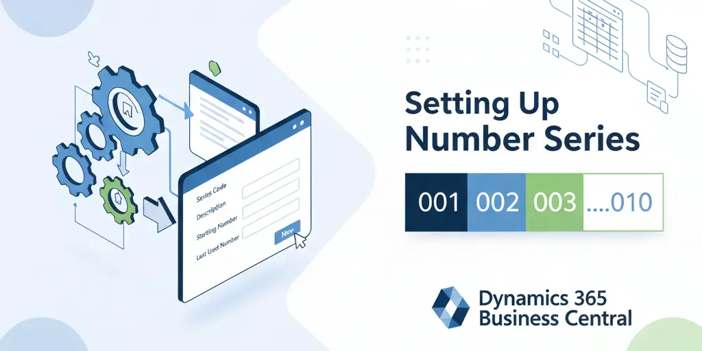Set Up a New Number Series in Dynamics 365 Business Central