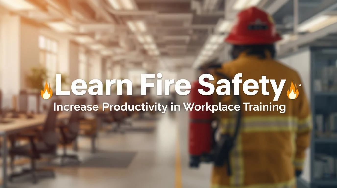 Learn Fire Safety Increase Productivity in Workplace Training