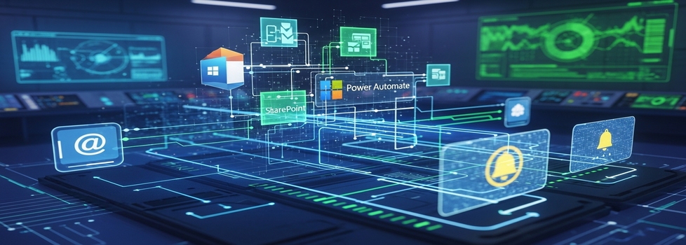 power automate sharepoint alerts