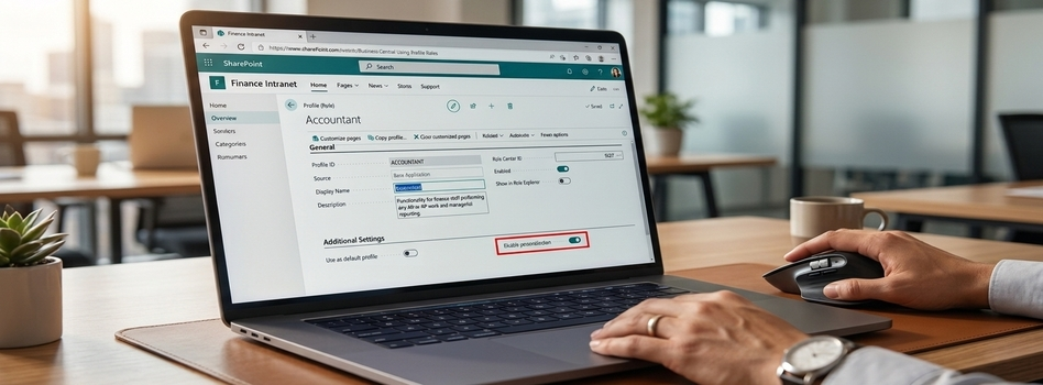 How to Disable the Personalize Option in D365 Business Central