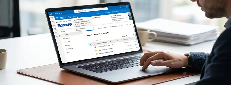 Navigate Department Documents in SharePoint